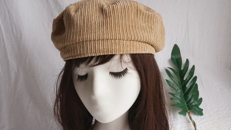 秋冬为何要戴灯芯绒帽子？看完这些你就懂了