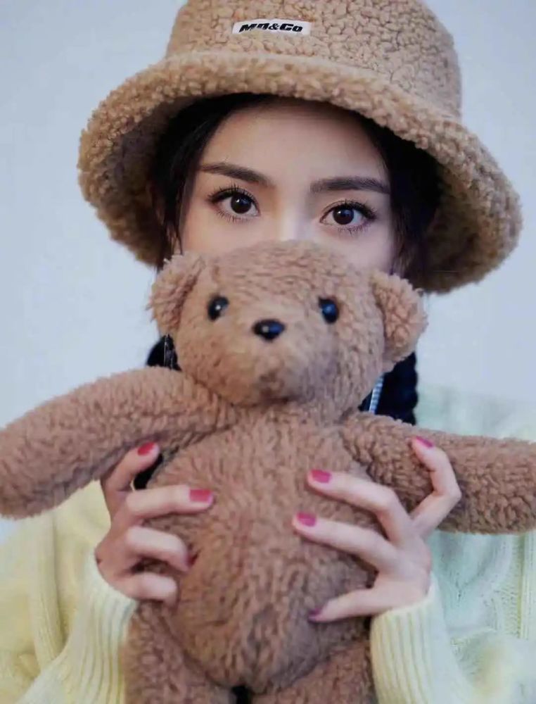 毛绒绒的渔夫帽