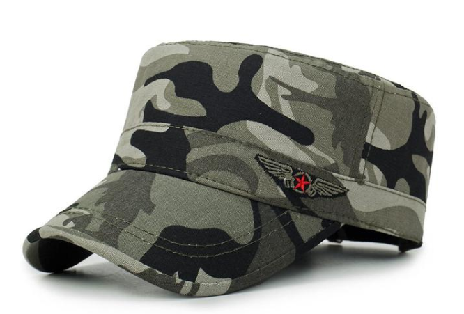 帽子上的流行元素迷彩