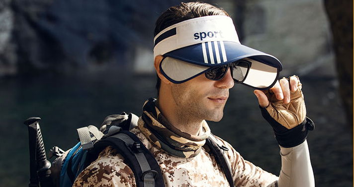 帽檐可伸缩的帽子