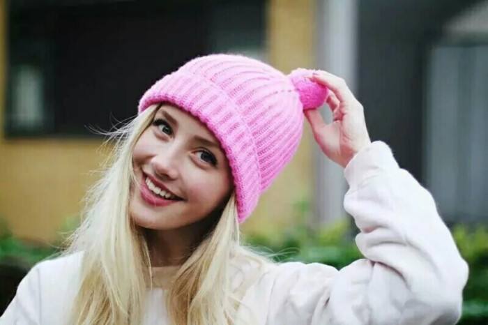 时尚博主分享的帽子