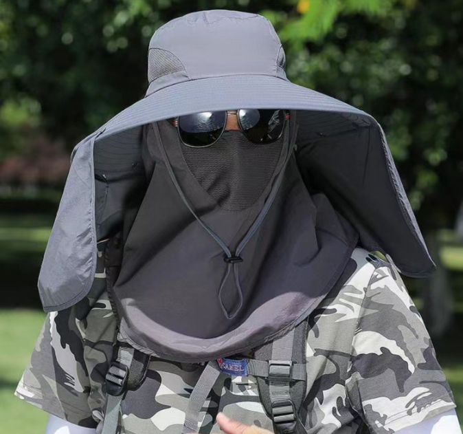 可拆卸帽子披风帽