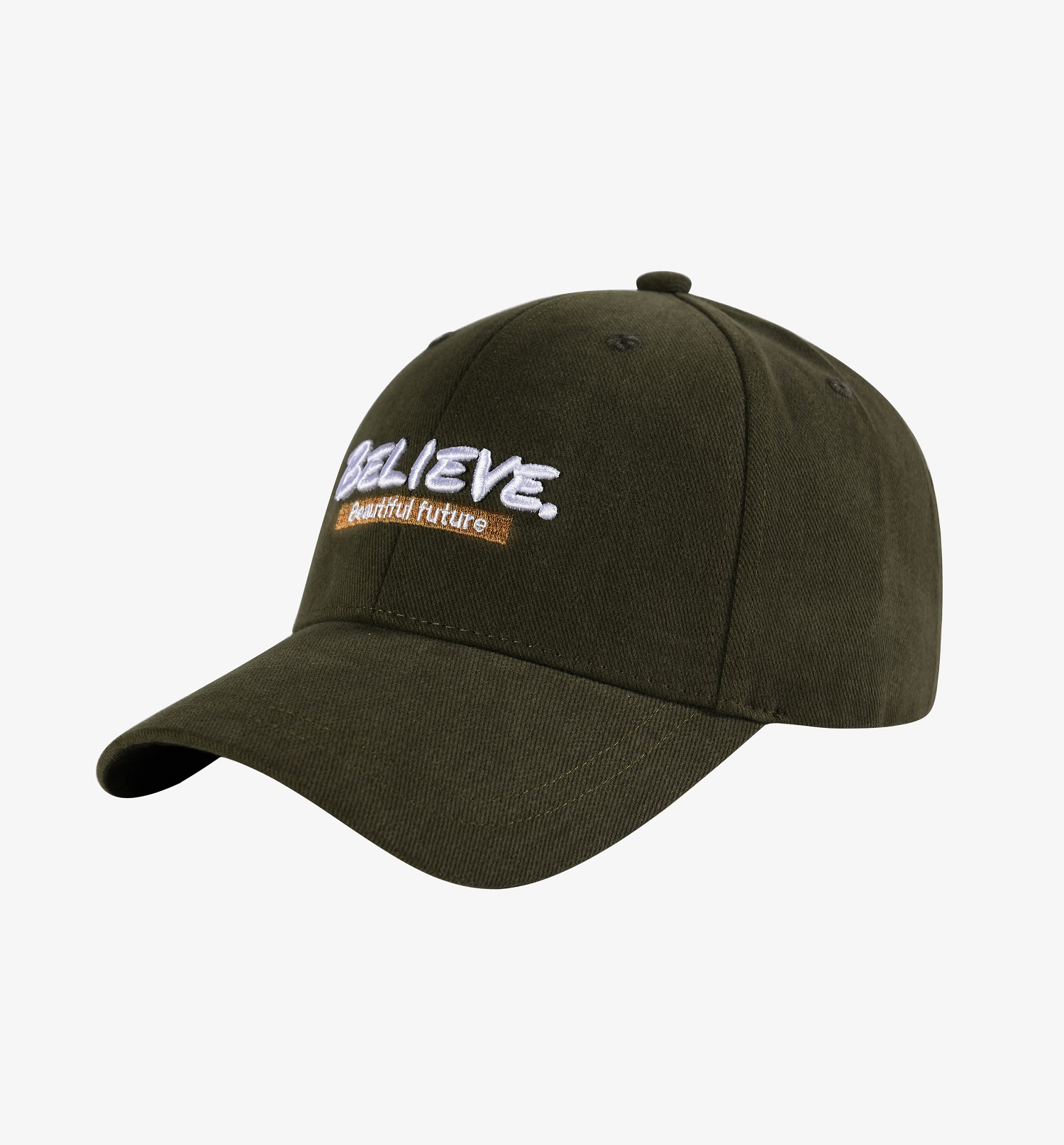 前片绣花棒球帽