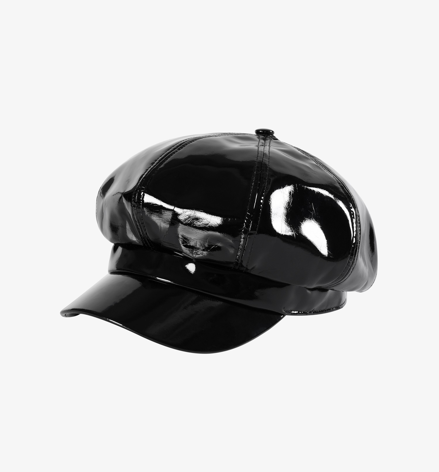 私人专属黑色亮片八角帽