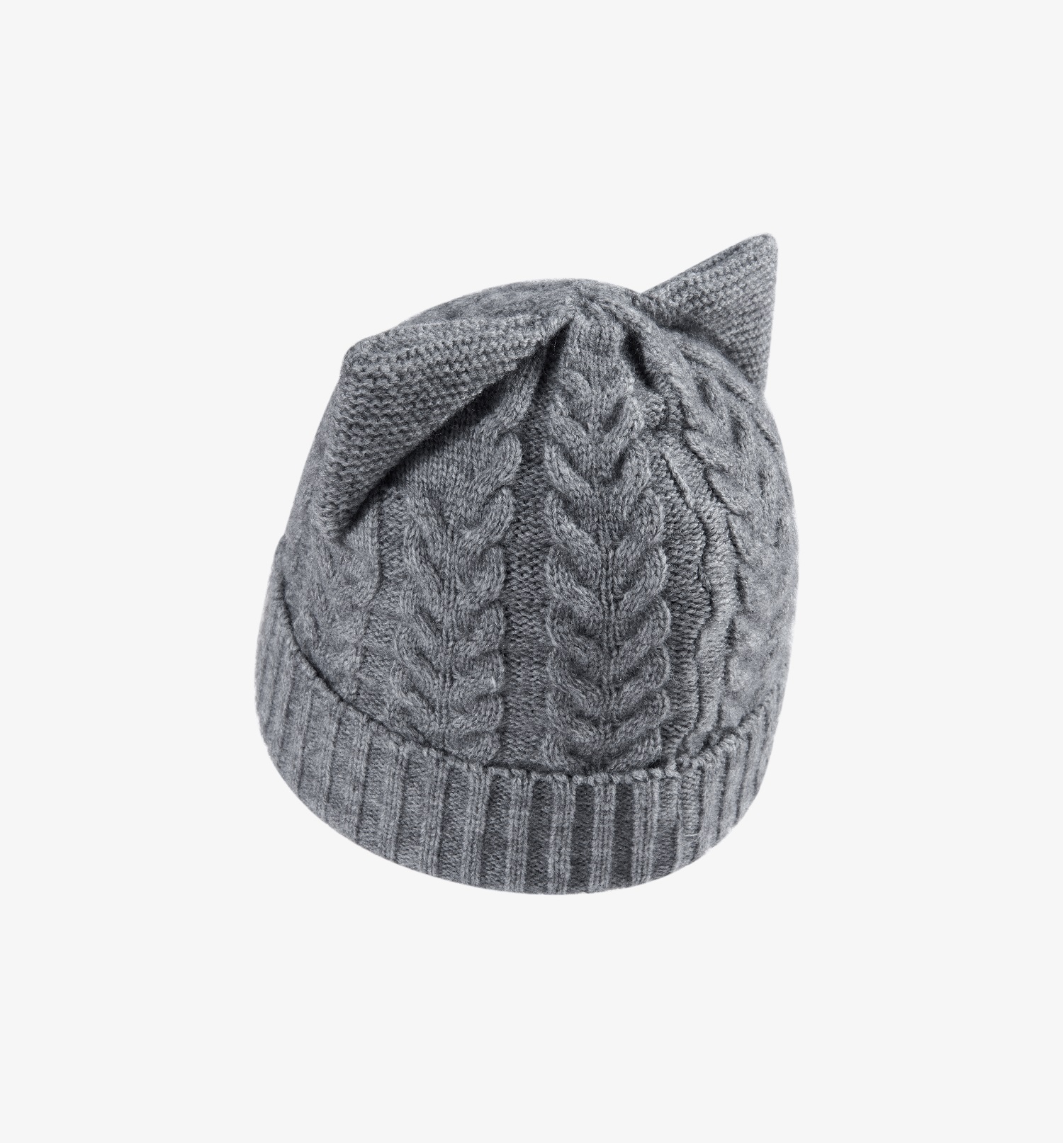 宠主系列带猫耳朵的针织帽