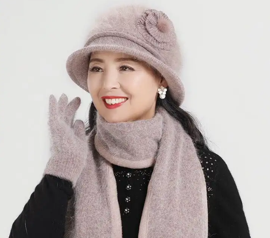 中老年人帽子图片